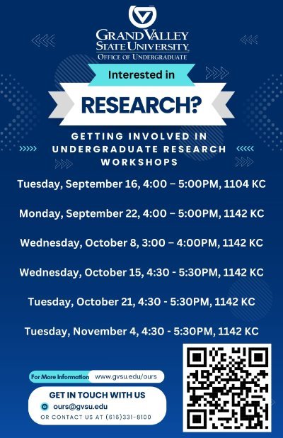 Get Involved in Undergraduate Research